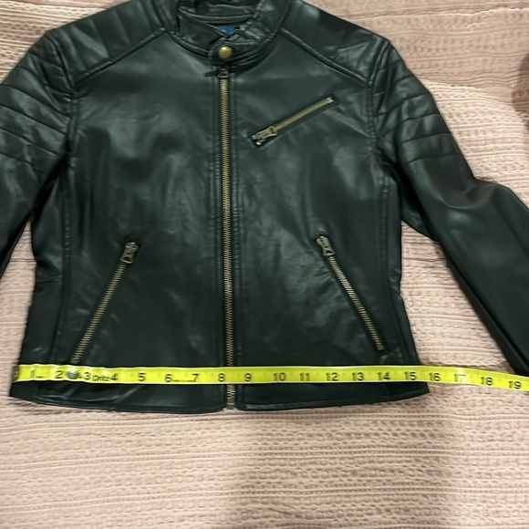 Polo faux leather jacket - Picture 9 of 11